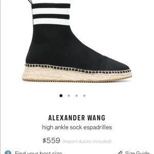 HIGH ANKLE SOCK ESPADRILLES